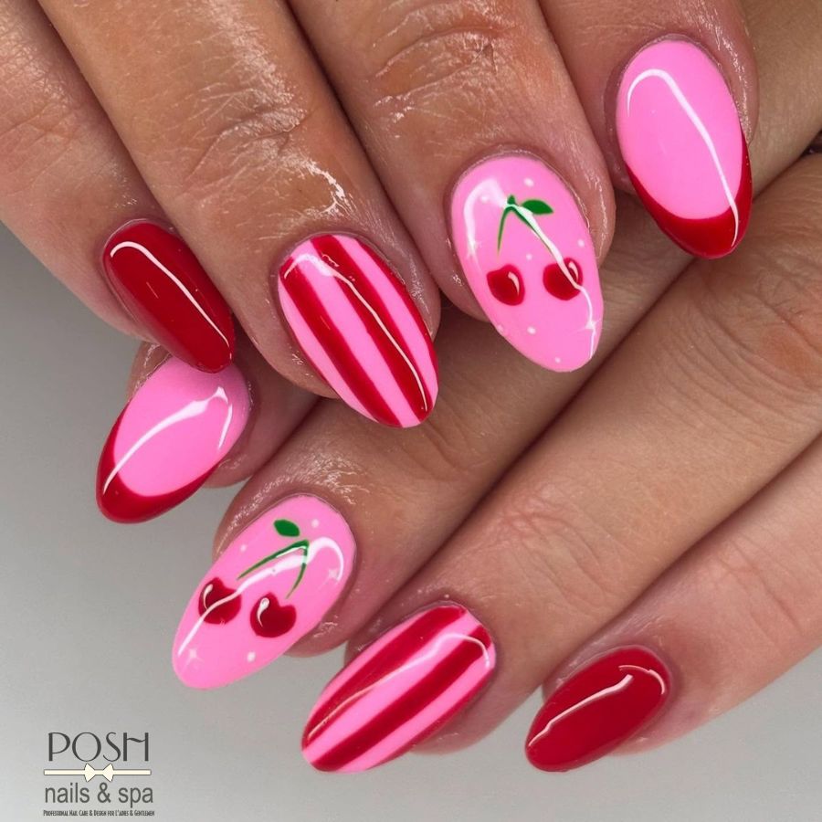 Valentine Nail Designs That Make Hearts Melt | Posh Nails & Spa Haslet TX